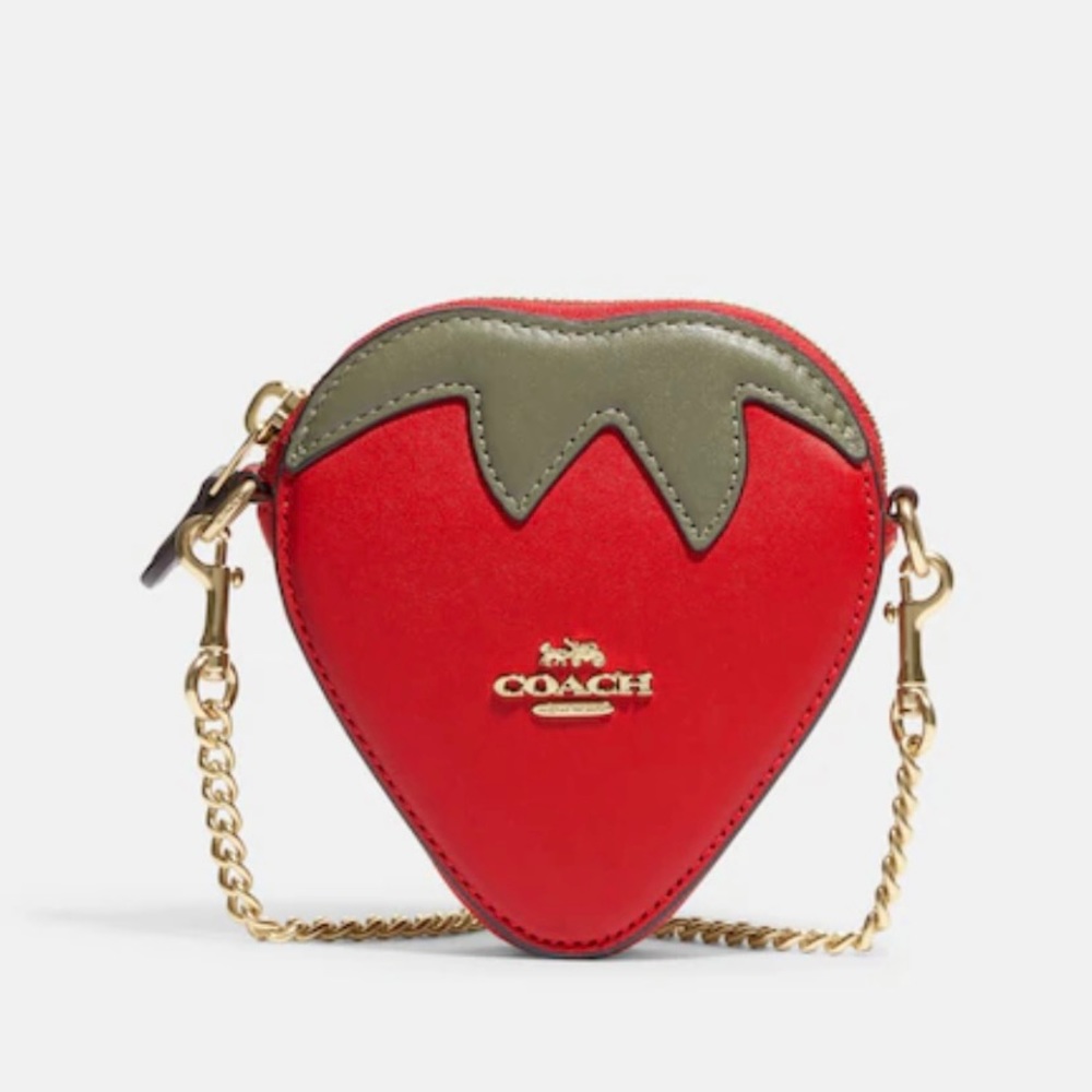 Coach Strawberry Coin Purse